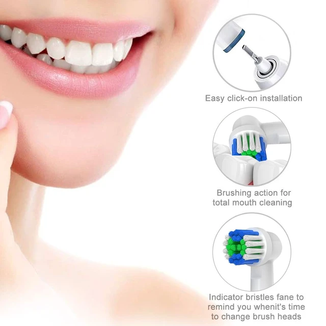 Alt view image 5 of 5 - Oral B Braun Compatible Replacement Toothbrush Heads, 12 Pcs