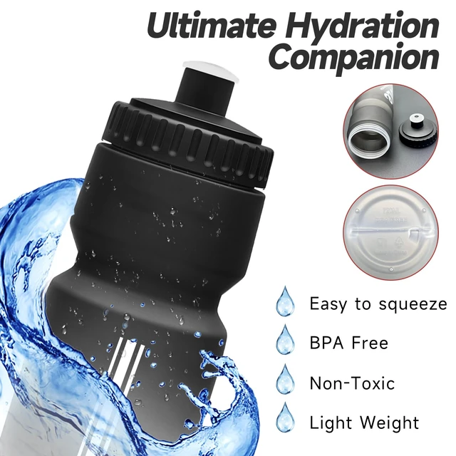 Alt view image 6 of 7 - TooLe Bike Water Bottle 24oz, Squeeze Leakproof BPA Free