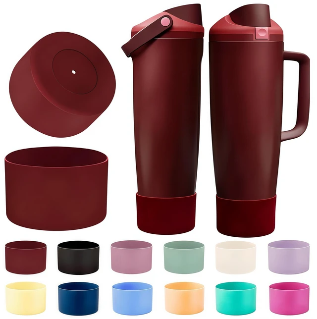 Main image of Owala FreeSip Sway 30oz & 40oz Silicone Boot 2-Pack for Bottles & Tumblers