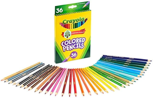 Alt view image 4 of 6 - Crayola Colored Pencils (36ct) for Kids and Adults, Preschool Classroom Supplies, Coloring Gift, Ages 3+