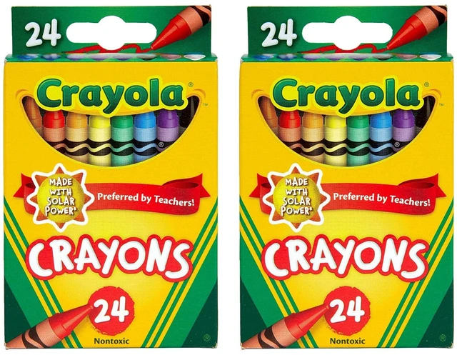 Main image of Crayola Crayons 24 Ct (Pack of 2)