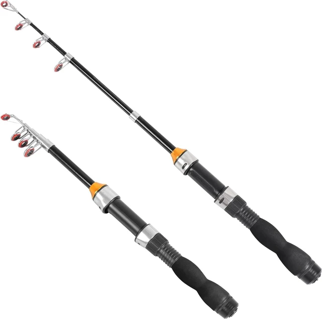 Main image of Telescopic Collapsible Extendable Fishing Rod for Saltwater and Freshwater, Lightweight and Compact Design