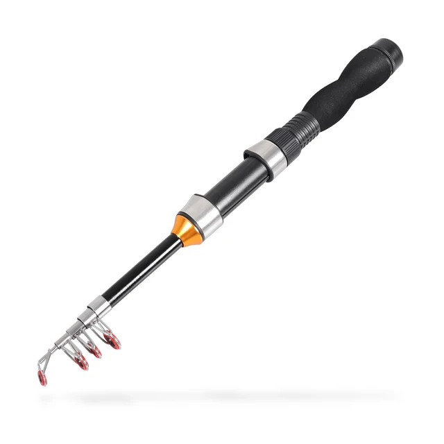 Alt view image 6 of 7 - Telescopic Collapsible Extendable Fishing Rod for Saltwater and Freshwater, Lightweight and Compact Design
