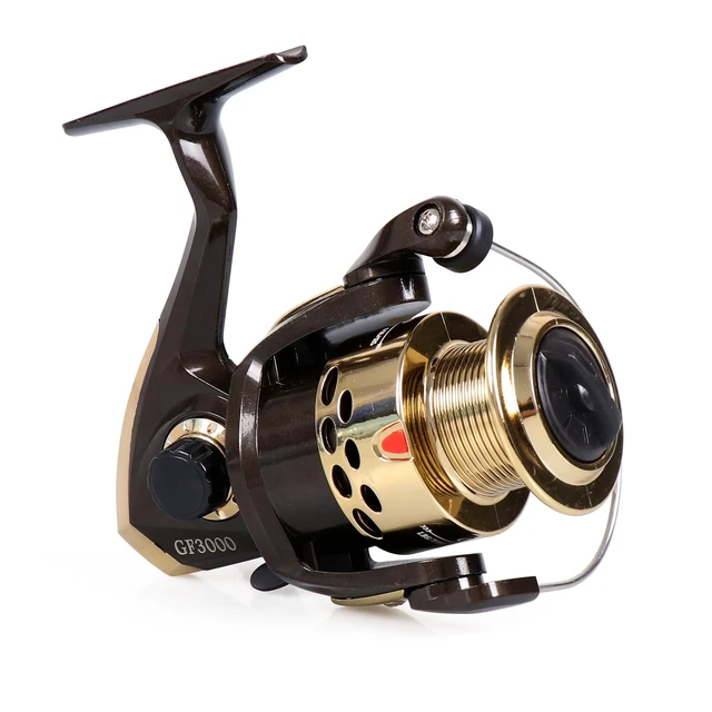 Alt view image 3 of 7 - Spinning Fishing Reel, Anti-Reverse with Front-Adjustable Drag for Freshwater Saltwater Fishing