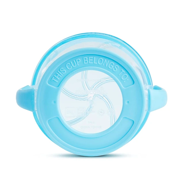 Alt view image 2 of 5 - Munchkin Snack Catcher Toddler Snack Cups, No Spill, 2-Pack, Blue/Green