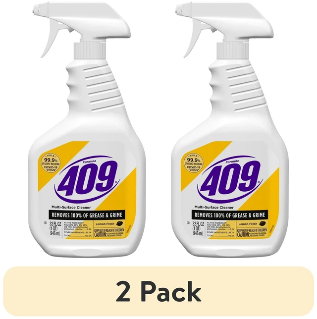 Main image of Formula 409 Multi-Surface Cleaner Spray, Lemon Fresh, 32 fl oz, 2-Pack