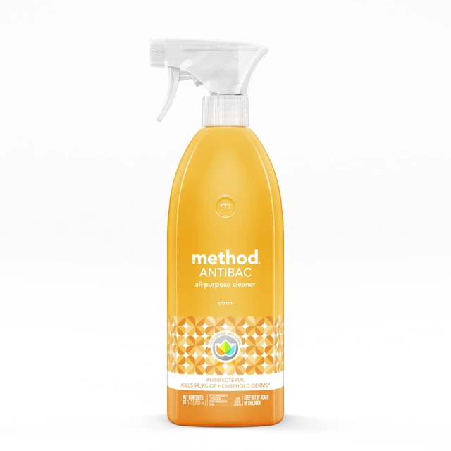Alt view image 2 of 6 - Method Antibacterial All-Purpose Cleaner Citron 28fl oz (2 Pack)