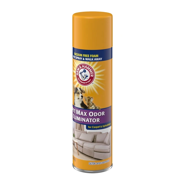 Alt view image 3 of 5 - ARM & HAMMER Pet Max Odor Eliminator Foam, 15 oz, Sunburst Fresh Scent, for Carpet and Upholstery