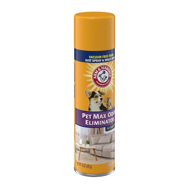 Alt view image 2 of 5 - ARM & HAMMER Pet Max Odor Eliminator Foam, 15 oz, Sunburst Fresh Scent, for Carpet and Upholstery