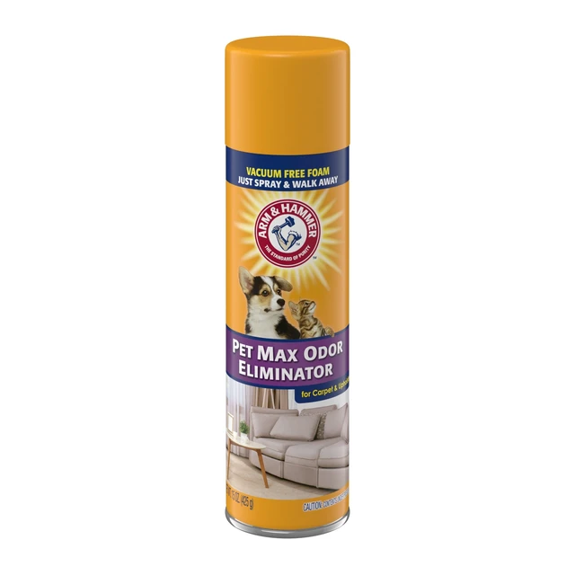 Alt view image 5 of 5 - ARM & HAMMER Pet Max Odor Eliminator Foam, 15 oz, Sunburst Fresh Scent, for Carpet and Upholstery