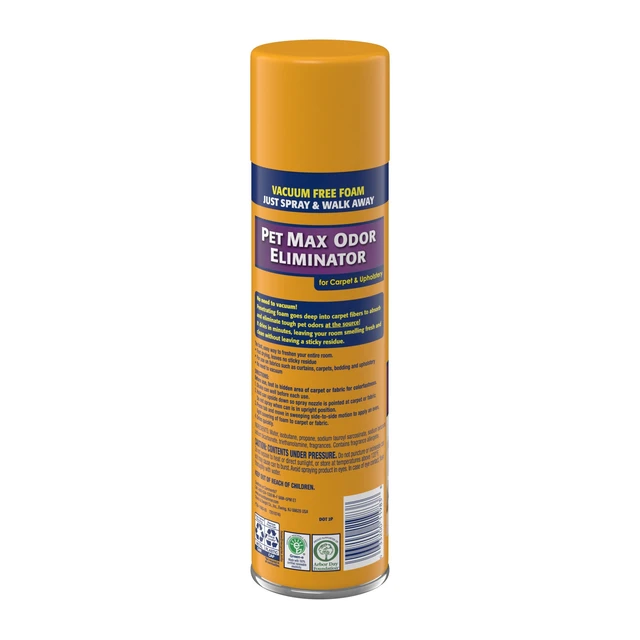 Alt view image 4 of 5 - ARM & HAMMER Pet Max Odor Eliminator Foam, 15 oz, Sunburst Fresh Scent, for Carpet and Upholstery