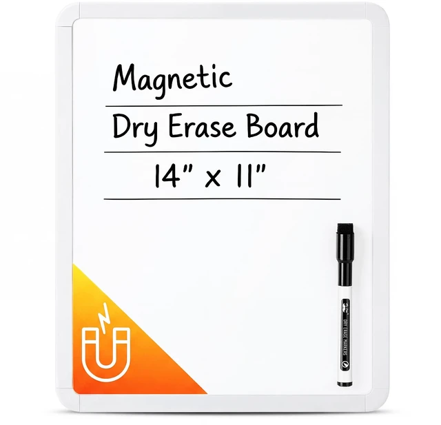Main image of Mr. Pen Dry Erase Board, 14" x 11", White Frame