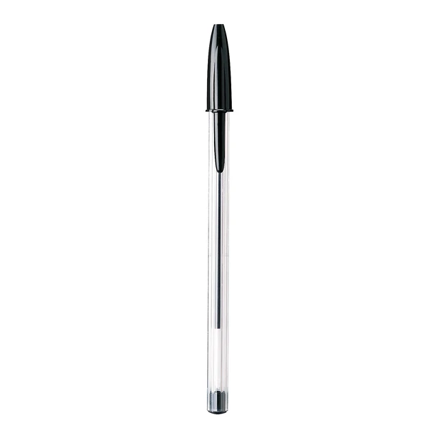 Alt view image 2 of 6 - BIC Cristal Xtra Smooth Ballpoint Pen, Medium Point 1.0mm, Black, 10-Count