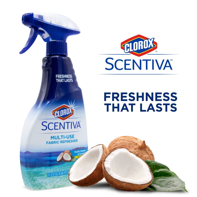 Alt view image 2 of 5 - Clorox Scentiva Fabric Refresher Pacific Breeze & Coconut 16.9 Fl Oz