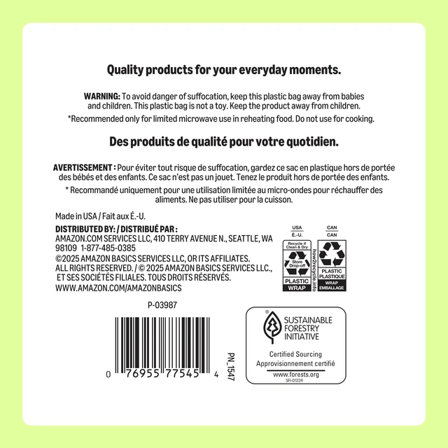 Alt view image 2 of 6 - Amazon Basics 8.62Inch Disposable Paper Plates, Microwave-Safe, Cut Resistant, Soak-Proof, 100Count