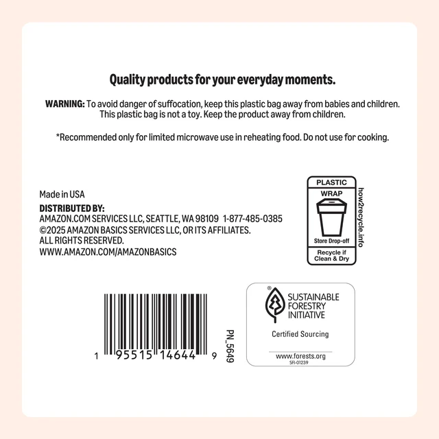 Alt view image 2 of 5 - Amazon Basics 9" Uncoated White Paper Plates, Microwave Safe, 100 Count