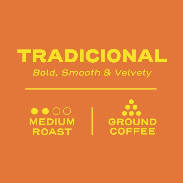 Alt view image 5 of 5 - Sello Rojo Tradicional Medium Roast Ground Coffee, 10oz
