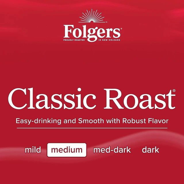 Alt view image 2 of 6 - Folgers Classic Roast Instant Coffee 8oz Jar