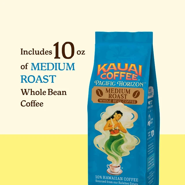 Alt view image 4 of 6 - Kauai Coffee Koloa Estate Medium Roast Whole Bean Coffee, 10oz Bag