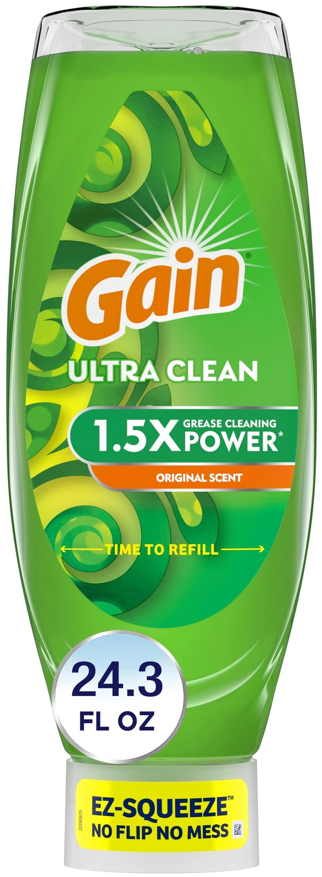 Alt view image 2 of 6 - Gain EZ-Squeeze Liquid Dish Soap, Original Scent, 24.3 fl oz (2 Pack)