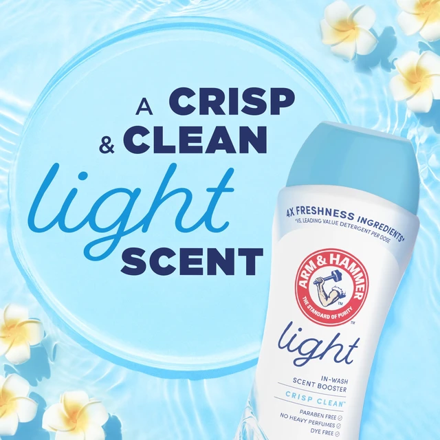 Alt view image 2 of 5 - ARM & HAMMER Light In-Wash Scent Booster, Crisp Clean Scent, 24 Oz