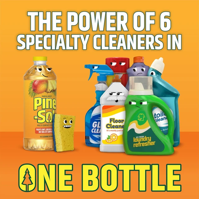 Alt view image 3 of 5 - Pine-Sol Multi-Surface All Purpose Cleaner, Tropical Breeze, 48 fl oz