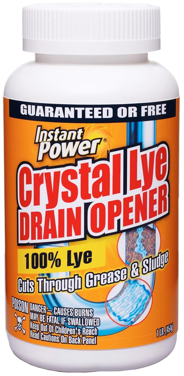 Main image of Instant Power Crystal Lye Drain Opener, 16 oz, 1 Count
