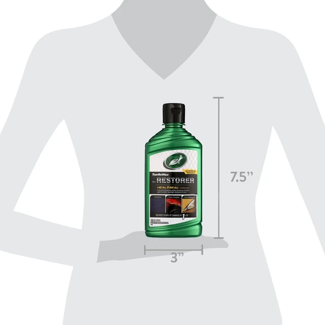Alt view image 5 of 5 - Turtle Wax the Restorer All-In-One 10 oz with Heal + Seal Technology