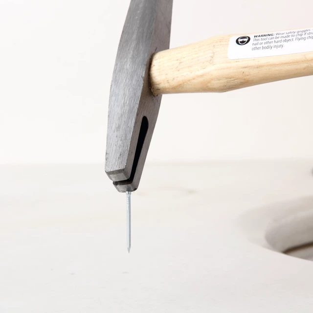 Alt view image 3 of 6 - Hyper Tough 5oz Wood Handle Tack Hammer 4C25140D