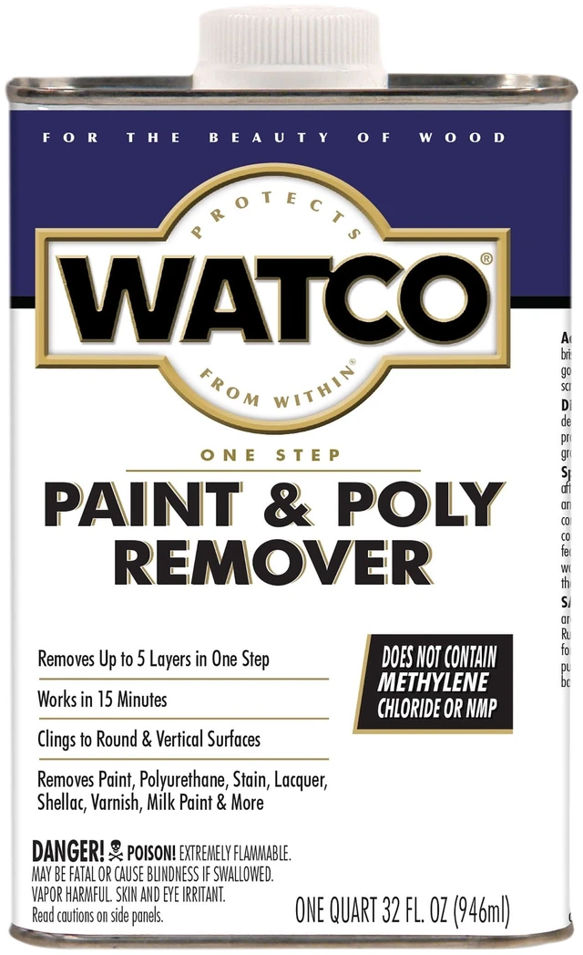 Main image of Watco 351926 One Step Paint & Poly Remover, Quart