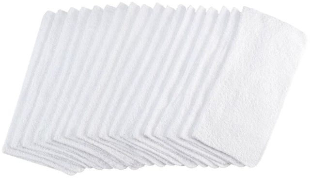 Main image of Mainstays 18-Pack White Washcloths