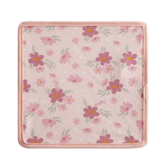 Alt view image 3 of 6 - Parent's Choice Floral Washcloths, 9x9in, 6-Pack