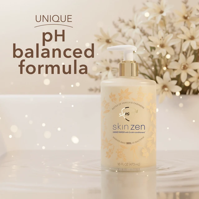 Alt view image 3 of 5 - Safeguard Skin Zen Liquid Hand Soap, Notes of Vanilla & Cashmere, 16 fl oz