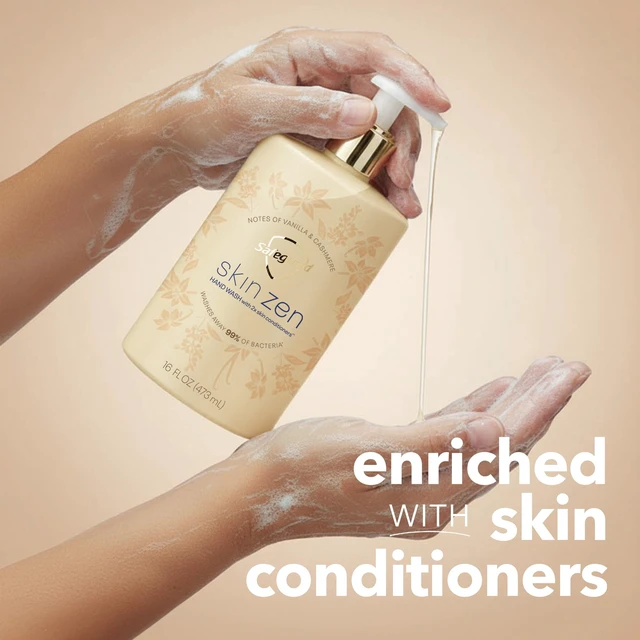 Alt view image 4 of 5 - Safeguard Skin Zen Liquid Hand Soap, Notes of Vanilla & Cashmere, 16 fl oz