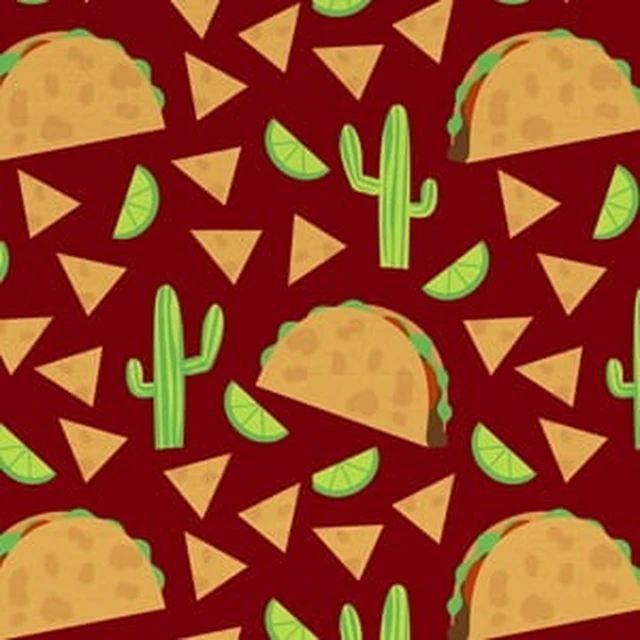 Alt view image 5 of 7 - David Textiles, Inc. 36" x 44" 100% Cotton Taco Toss Precut Sewing & Craft Fabric, Brown