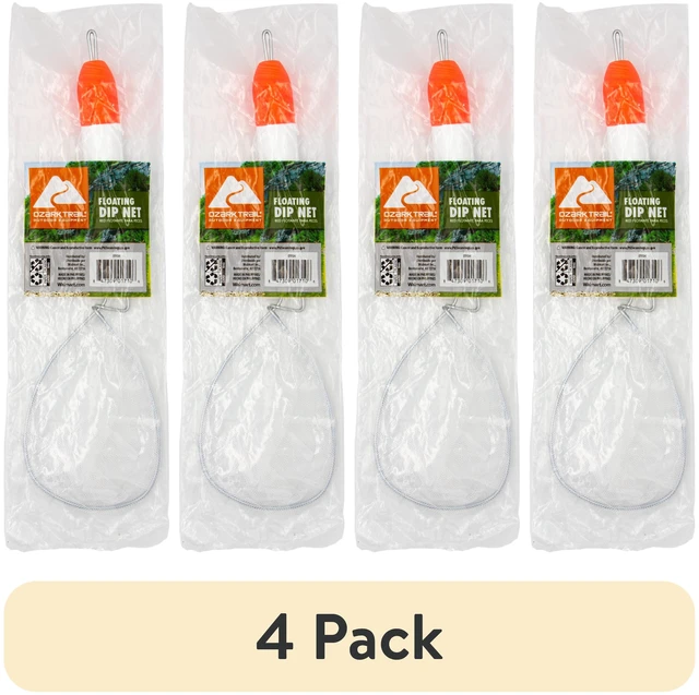 Main image of (4 pack) Ozark Trail 12.5 in Floating Dip Net with Lightweight Handle for Fishing and Outdoor Use