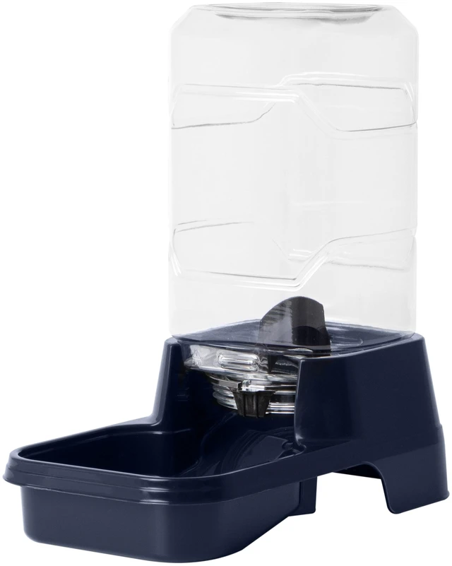 Main image of Vibrant Life 2 lb Gravity Feeder for Extra Small Pets, Navy