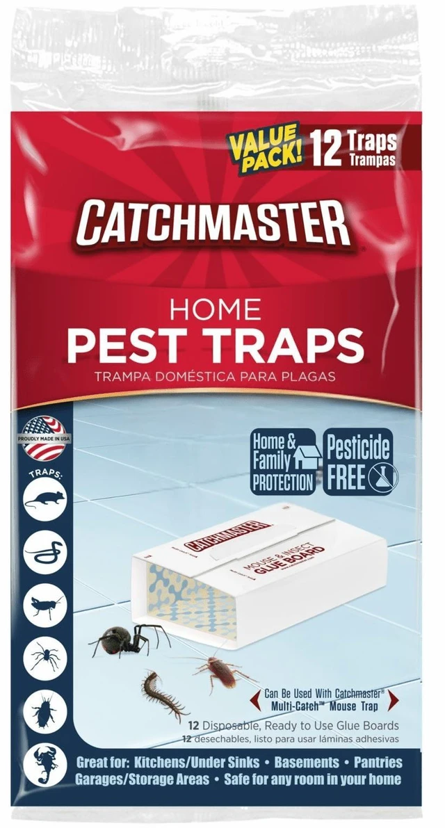 Main image of Catchmaster Value Pack Solid Home Pest Traps, 12 Count