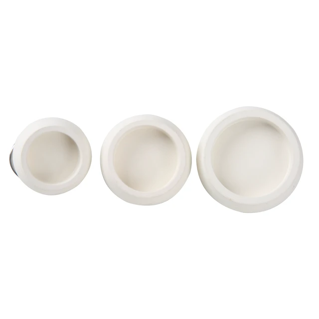 Alt view image 6 of 6 - Mainstays 3 Piece Rubber Sink Stoppers with Rings for 1", 1.25", and 1.5" Bathroom Drains