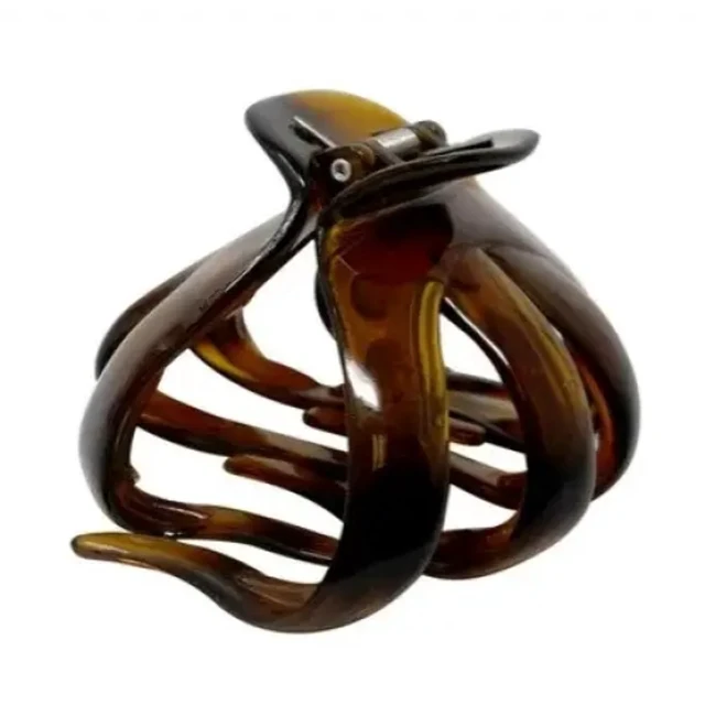 Alt view image 2 of 4 - Scunci Large Octo-Jaw Claw Clip, Tortoiseshell, 1 Count