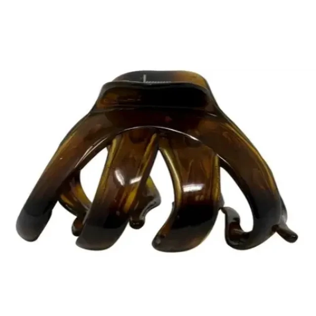 Alt view image 4 of 4 - Scunci Large Octo-Jaw Claw Clip, Tortoiseshell, 1 Count