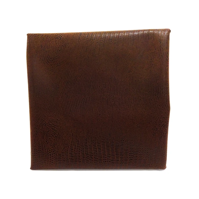 Alt view image 4 of 6 - Waverly Inspirations 52" Faux Leather Alligator Print Upholstery Home Decor Fabric By The Yard, Brown, Available In Multiple Colors