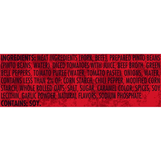 Alt view image 2 of 5 - (2 pack) Wolf Brand Homestyle Chili With Beans, 22g Protein Per Serving, 15 oz. Can