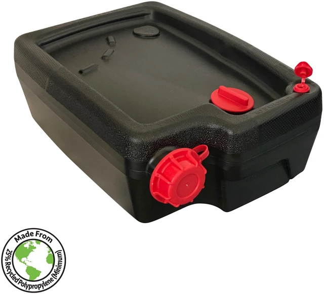 Main image of Hyper Tough 10Quart Automotive Drain Pan HT-10QT-2025 Black