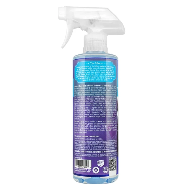 Alt view image 3 of 5 - Chemical Guys Total Interior Cleaner & Protectant Spray 16oz