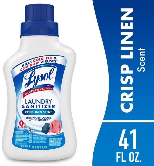 Main image of Lysol Laundry Sanitizer Additive, Crisp Linen, 41 fl oz
