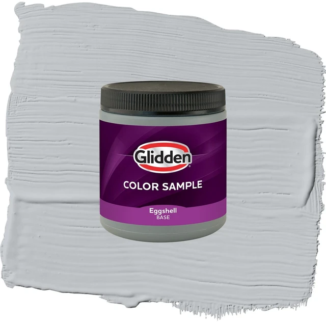 Main image of Glidden Train Satin Interior Paint Color Sample, 1/2 Pint