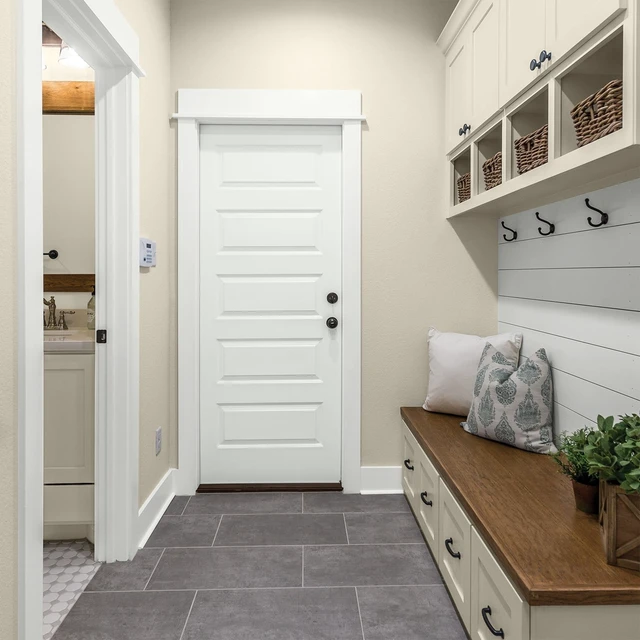 Alt view image 5 of 6 - Glidden Pacific Pearl Satin Interior Paint Color Sample, 1/2 Pint
