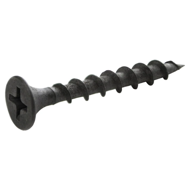 Alt view image 2 of 6 - Grip-Rite #6 x 1-1/4in Phillips Bugle-Head Coarse Thread Sharp Point Drywall to Wood Screw 1lb