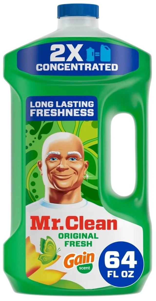 Main image of Mr. Clean Gain All Purpose Floor Cleaner for Mopping, 64oz